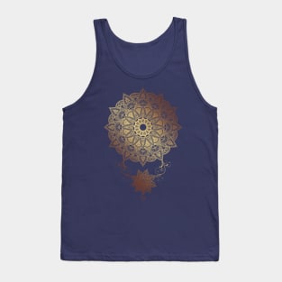 Mandala - Golden drop Tank Top